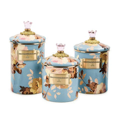 Wild Rose Slate Small Canister