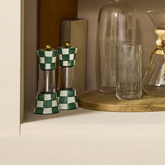 Mocha Check Grinder