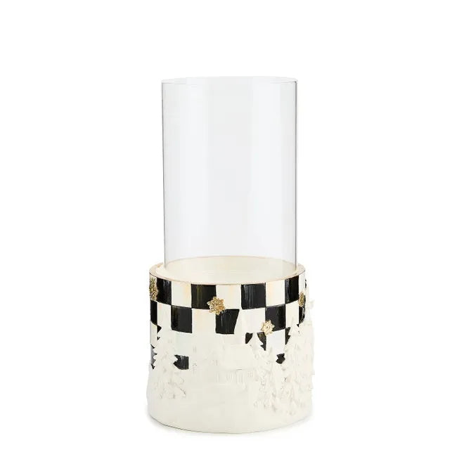 Courtly Noel Pillar Candle Holder