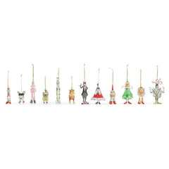 Patience Brewster Mini Cat Ornaments, Set of 6