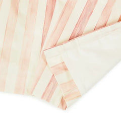 Rosy Stripe 84" Curtain Panel