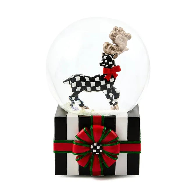 Courtly Deer Snowglobe