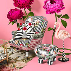 Marquee Bow Throw Pillow