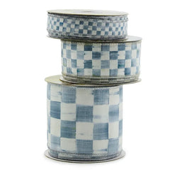 Sterling Check 4" Ribbon