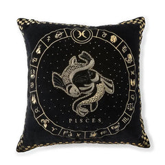Pisces Zodiac Throw Pillow