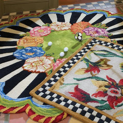 Cutting Garden 6' Round Rug
