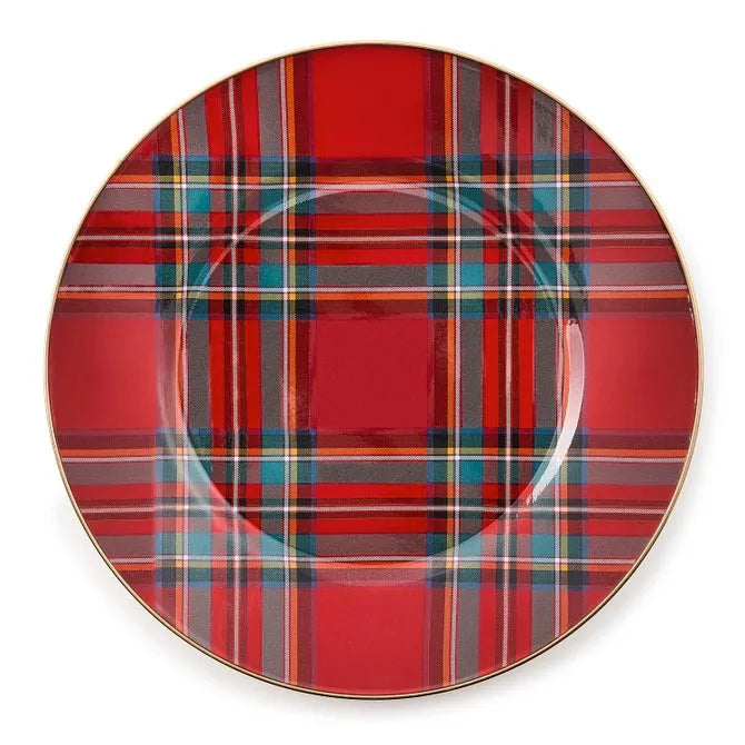 Tartastic Enamel Salad/Dessert Plate - Red