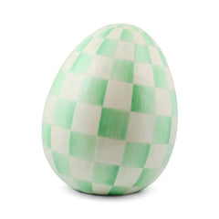 Mint Check Large Egg
