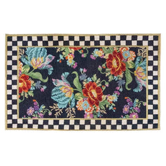 Flower Market 3' x 5' Washable Rug