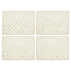 Courtly Flower Market Cork Back Placemats, Set of 4