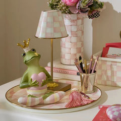 Rosy Fergal the Frog with Heart Decor