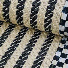 Courtly Check Herringbone Stripe 6' x 9' Sisal Rug