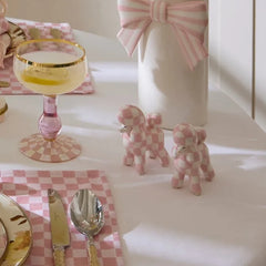 Rosy Poodle Salt & Pepper Set