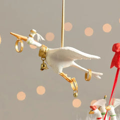 Patience Brewster 12 Days 5 Golden Rings Ornament