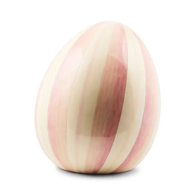 Rosy Stripe Medium Egg