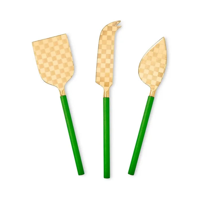 Emerald Cheese Knife Set